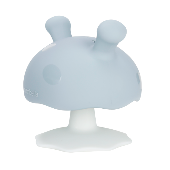 Mushroom Soothing Teether - Iron Green