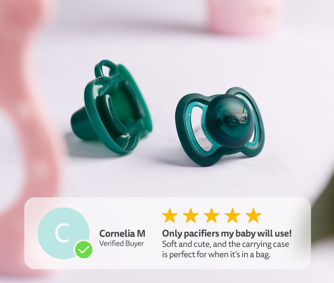 Hero Pacifiers 0+months - Dark Green