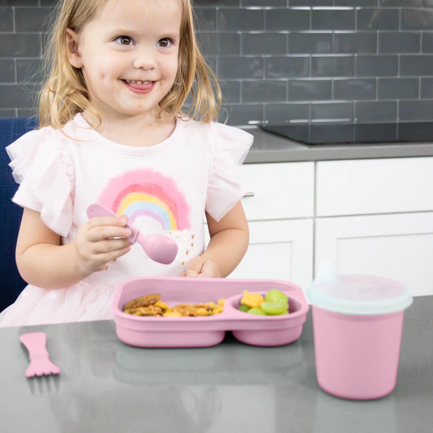 Re-Play Tiny Tray - Ice Pink