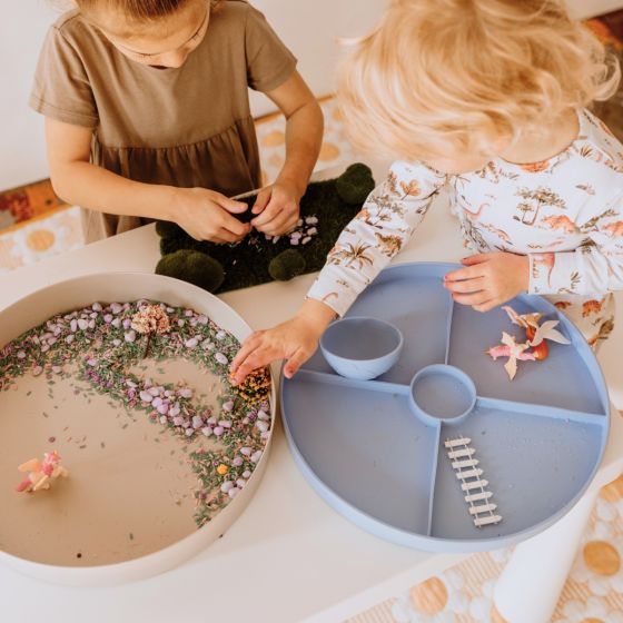 Tray Play - Soft Blue
