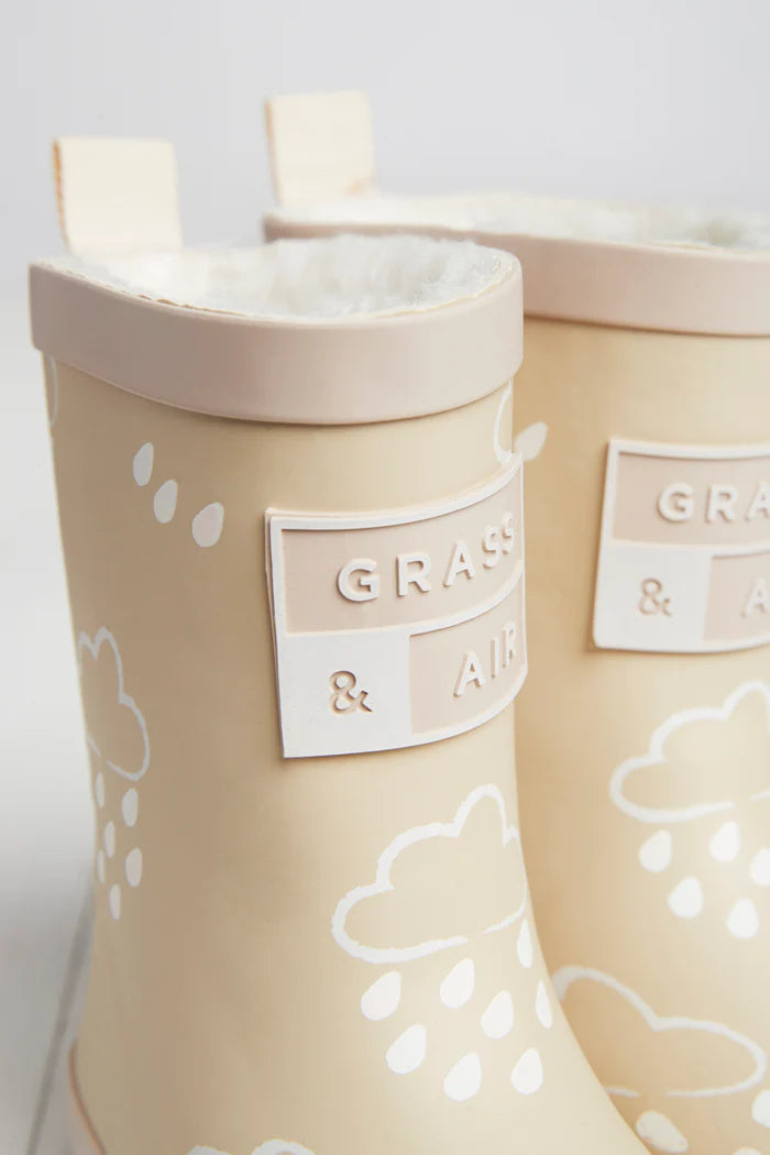Stone Colour-Changing Kids Gumboots