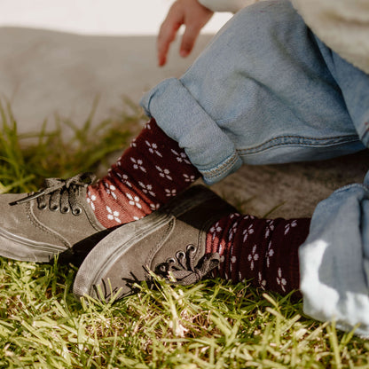 Merino Wool Knee High Socks - Ritz