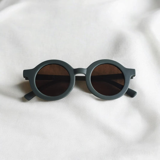 Green Round Sunglasses