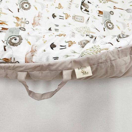 Mini & Me Baby Lounger Farm Life