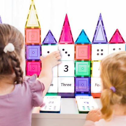 Magnetic Tiles Topper - Numeracy Pack 40pc