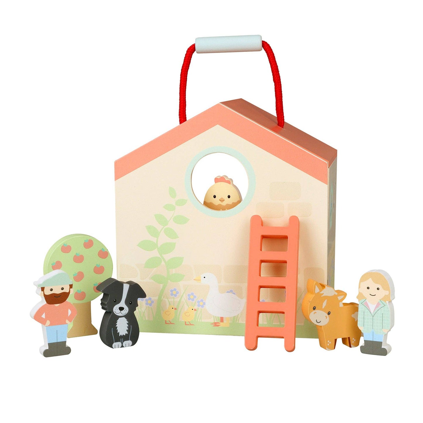 Wooden Farmyard Play Set