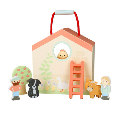 Wooden Farmyard Play Set