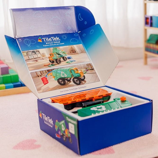 Magnetic Mega Recycling Truck 14pc