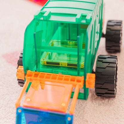 Magnetic Mega Recycling Truck 14pc