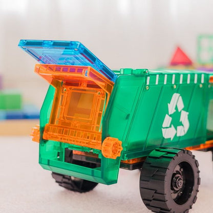 Magnetic Mega Recycling Truck 14pc