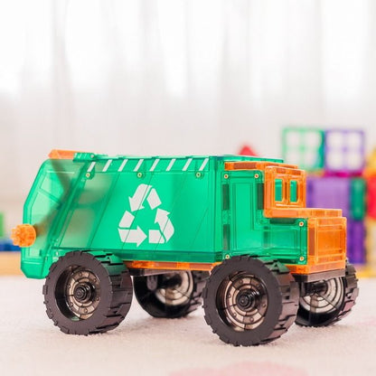 Magnetic Mega Recycling Truck 14pc
