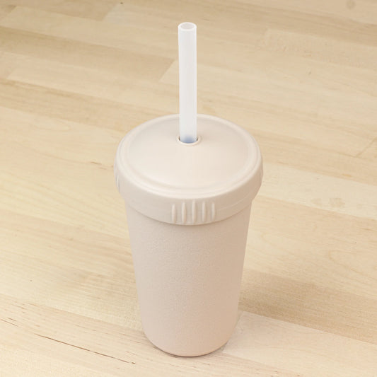 Re-Play Straw Cup with Silicone Straw - Sand