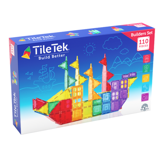 Magnetic Tiles Builder Set 110pcs