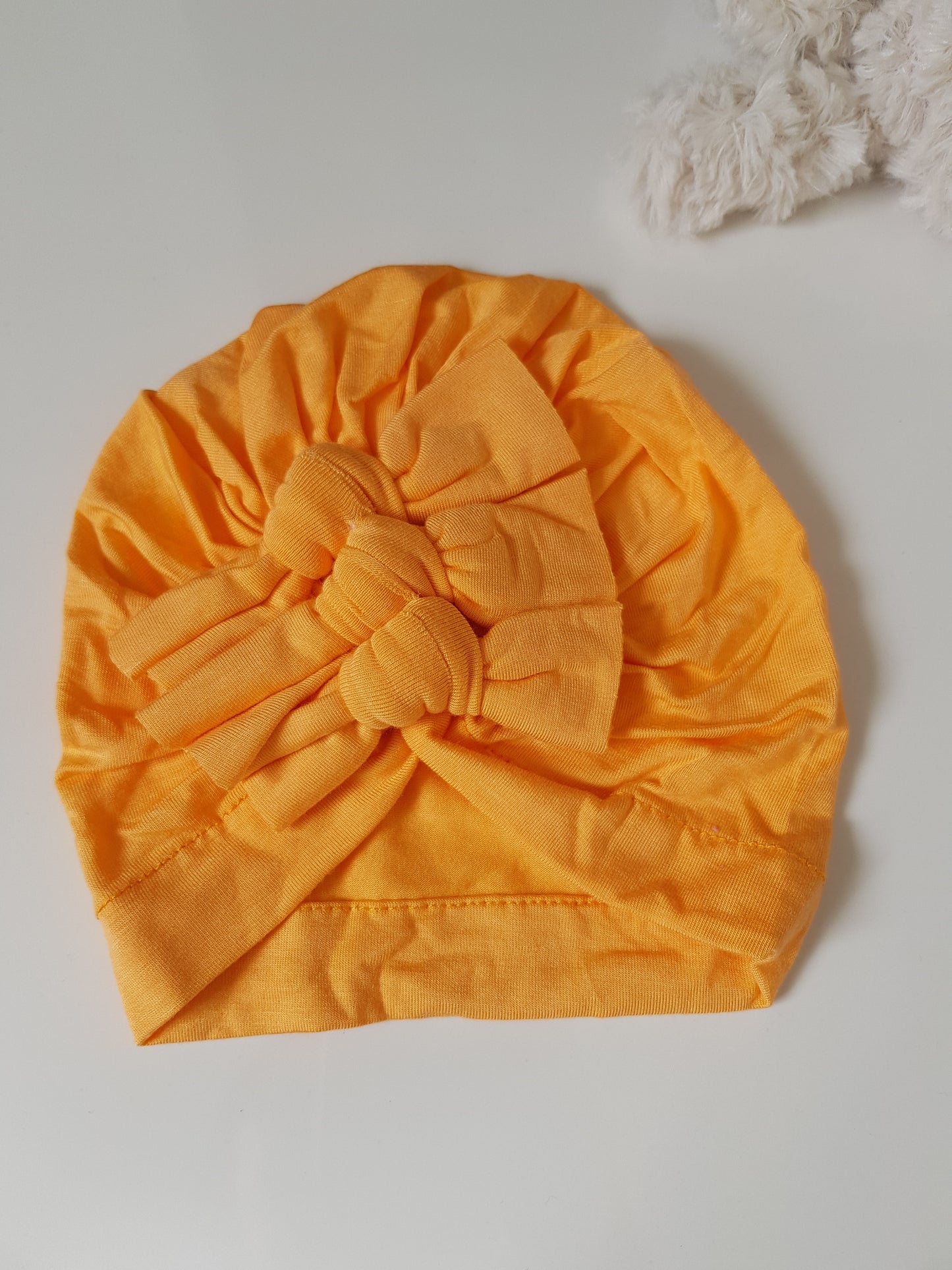 Triple Bow Turban - Yellow