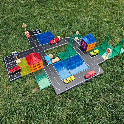 Magnetic Tiles Topper - Road Pack 40pc