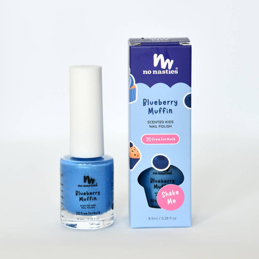 Scented Kids Nail Polish - Blueberry Muffin