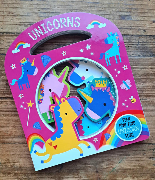 Unicorns Peek and Find Unicorn Fun!