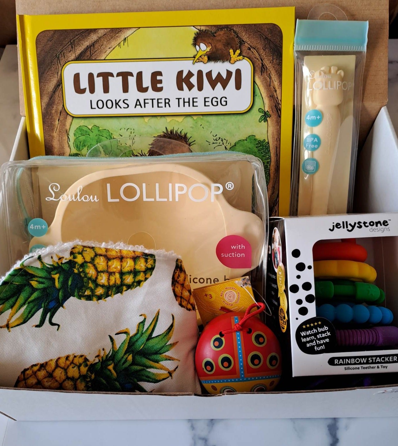 Outside Tropical Fun Gift Box