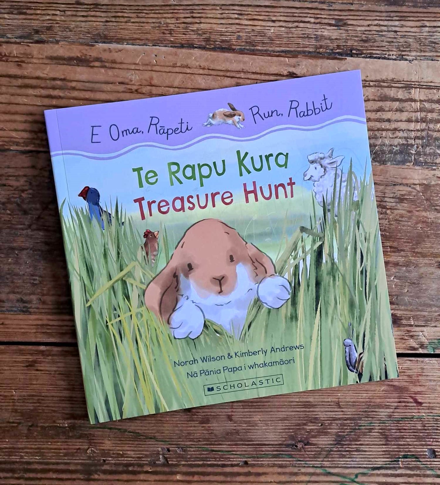 Run, Rabbit: Treasure Hunt / E Oma, Rapeti: Te Rapu Kura (Bilingual Edition)