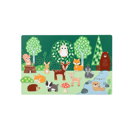 Woodland Animal Magnetic Picture Board