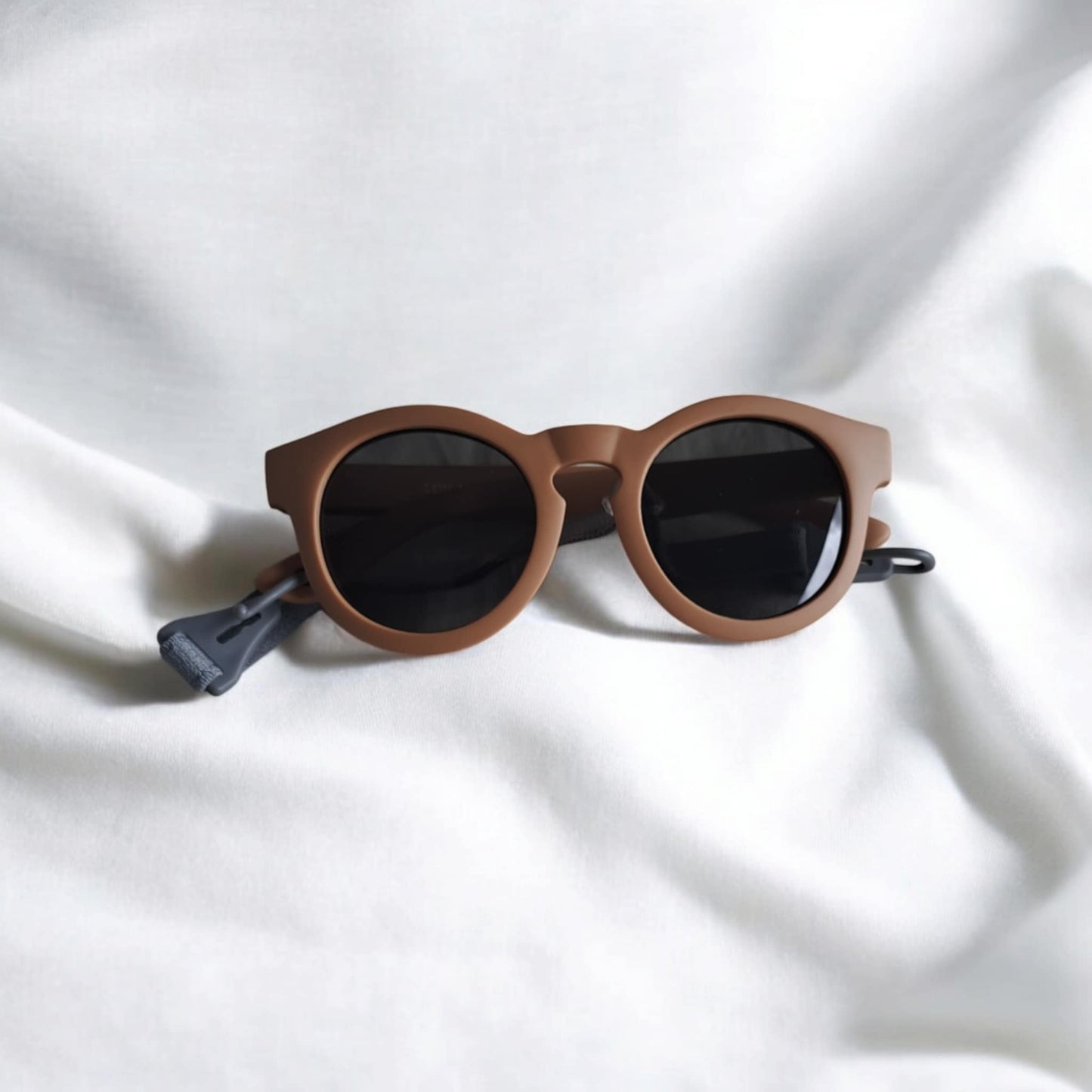 Flexi Small Framed Sunglasses - Tan