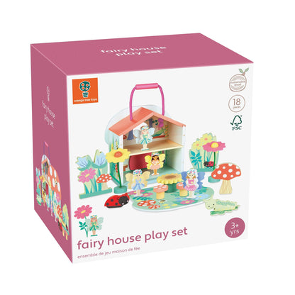 Wooden Fairy House Play Set