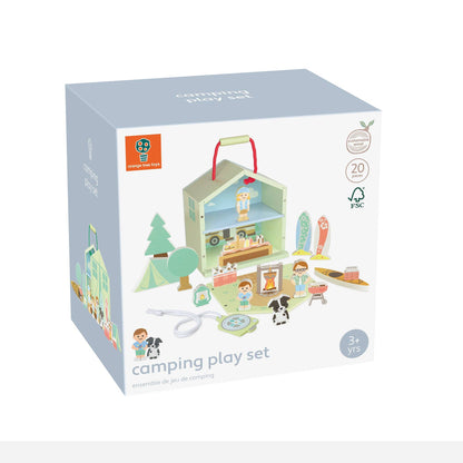 Wooden Camping Play Set
