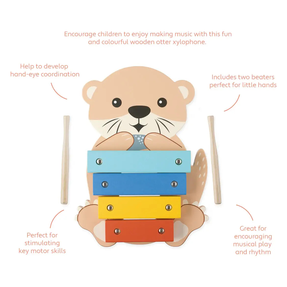Woodland Otter Xylophone