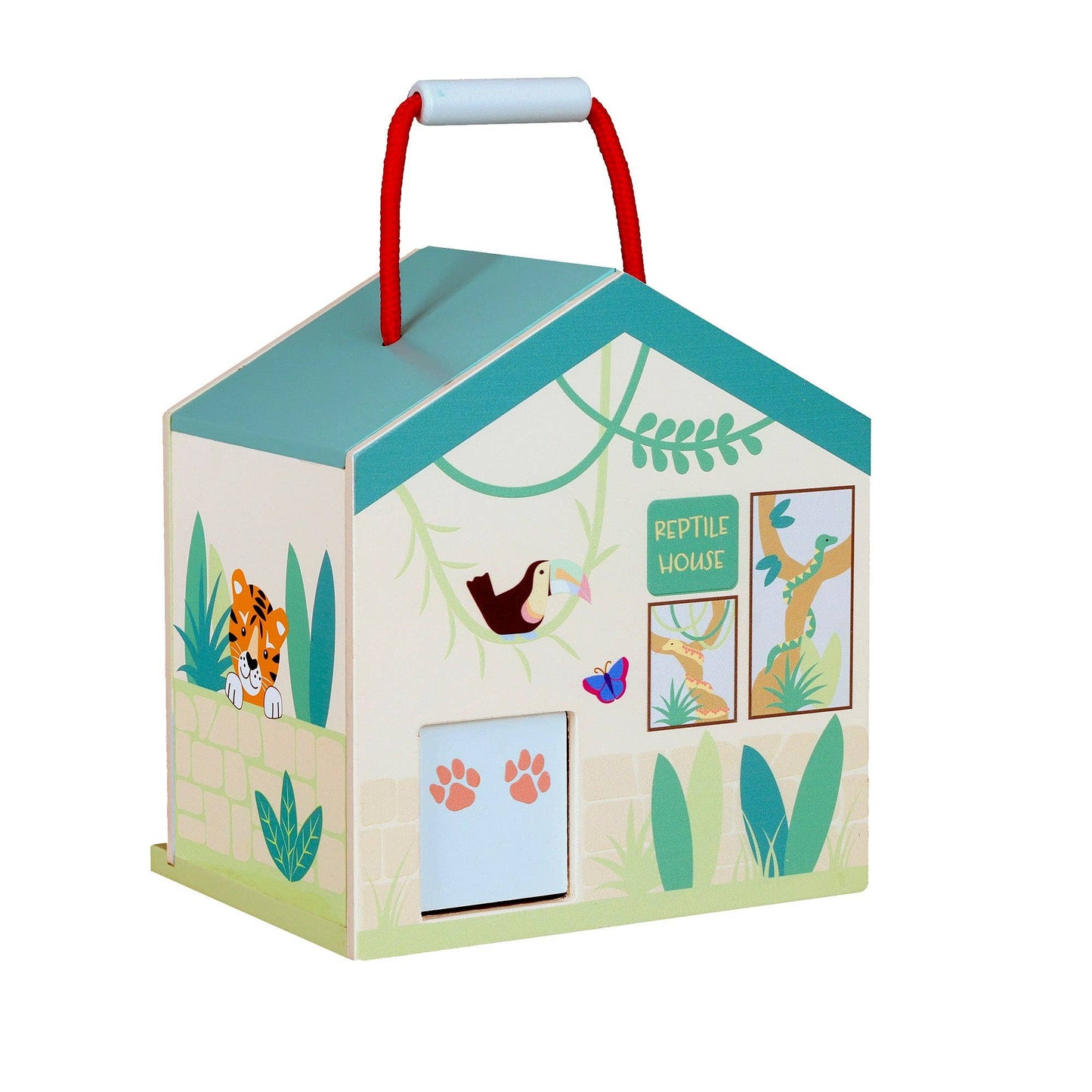 Wooden Zoo Play Set
