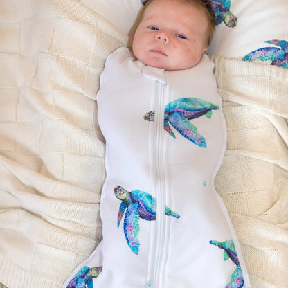 Newborn Sleeping Bag 2.5 TOG - Sea Turtle