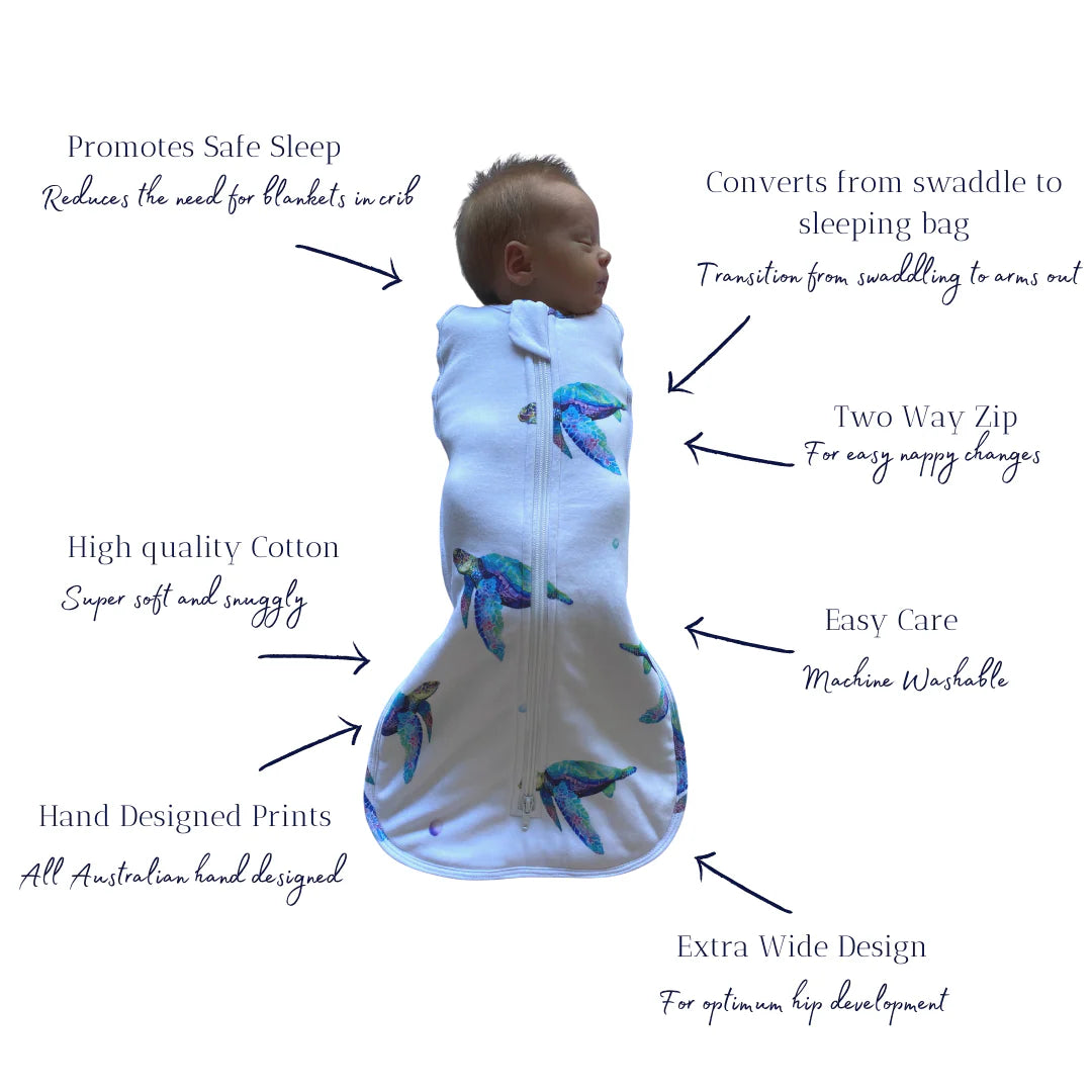 Newborn Sleeping Bag 2.5 TOG - Daisy Dream
