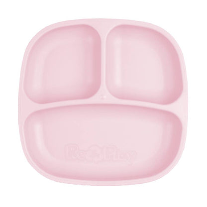 Re-Play Divided Plate - Ice Pink