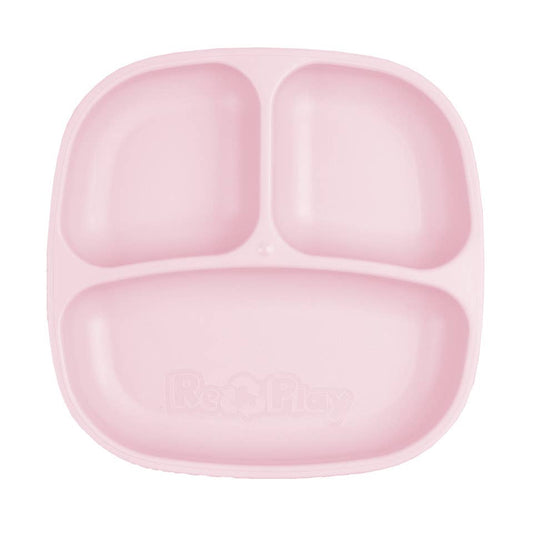 Re-Play Divided Plate - Ice Pink