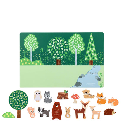 Woodland Animal Magnetic Picture Board
