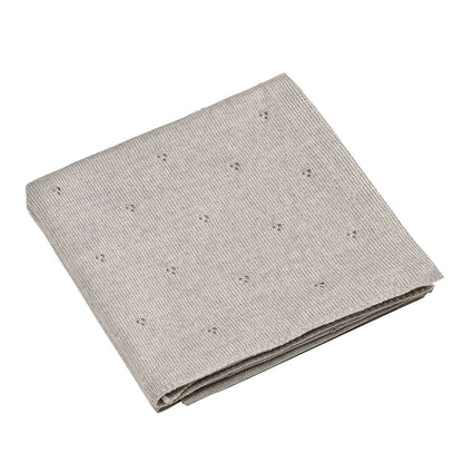 100% Merino Wool Baby Blanket - Blue