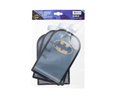 Food Pouch, Batman, 180 ml / 6 floz, 3-pack