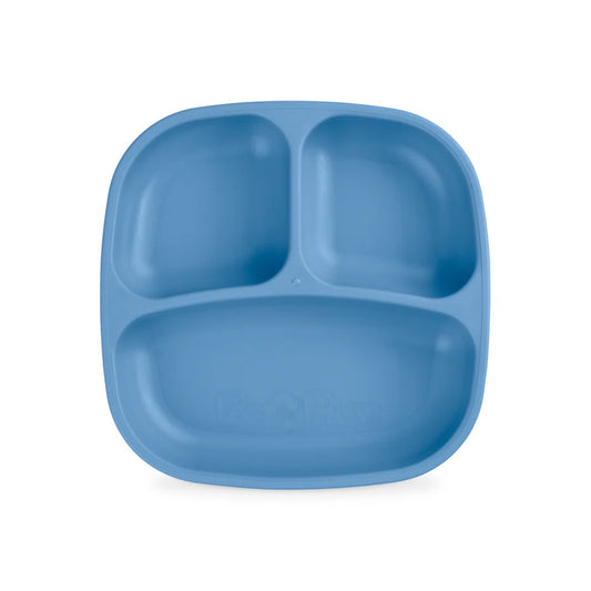 Re-Play Divided Plate - Denim