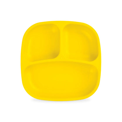 Re-Play Divided Plate - Yellow
