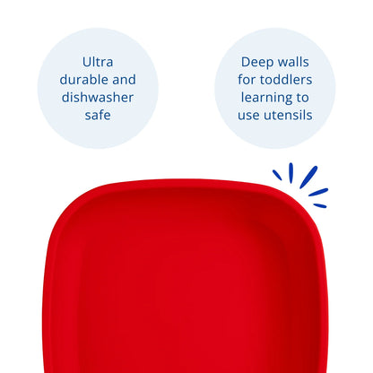 Re-Play Flat Plate - Red