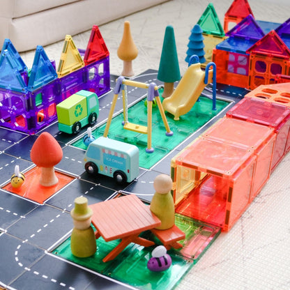 Magnetic Tiles Topper - Road Pack 40pc