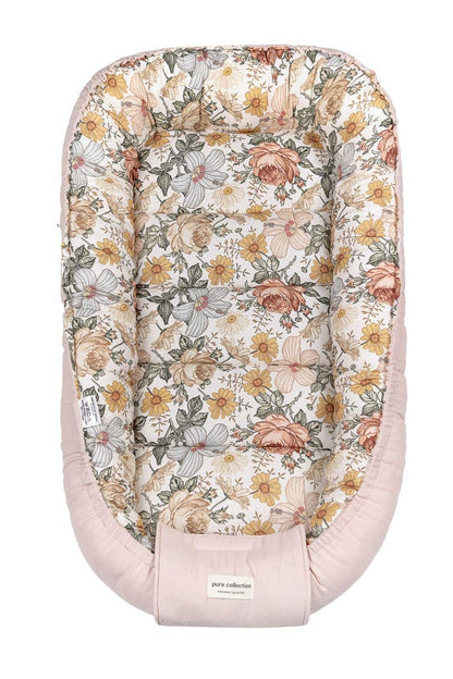 OLIVIER Baby Nest Bed - Powder pink