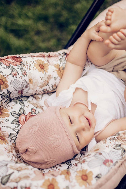 OLIVIER Baby Nest Bed - Powder pink