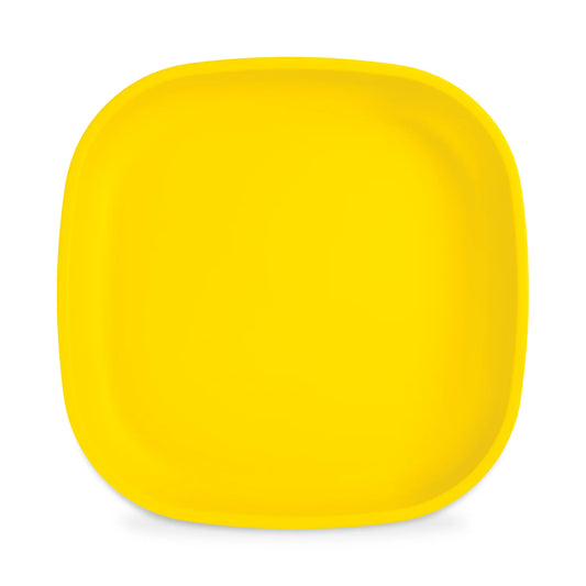 Re-Play Large Flat Plate - Yellow