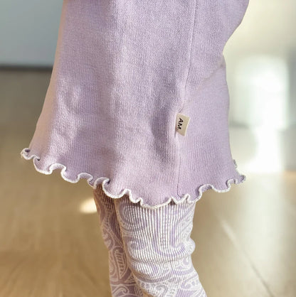 The Wolf Knit Pullover - Lila