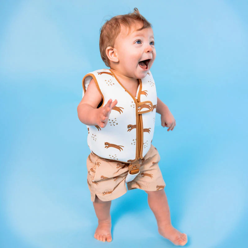 Swim Essentials Kids Swimming Vest - Leopard, 1-2 yrs