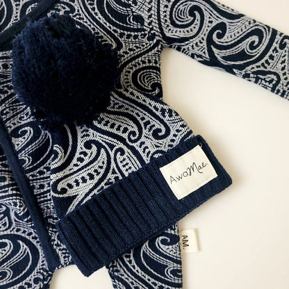 Wolf Pēpi Beanie - Midnight