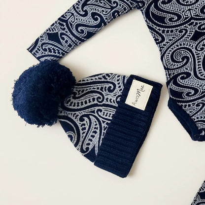 Wolf Pēpi Beanie - Midnight