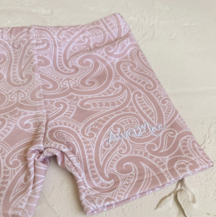 The Wolf Bike Shorts - Blush