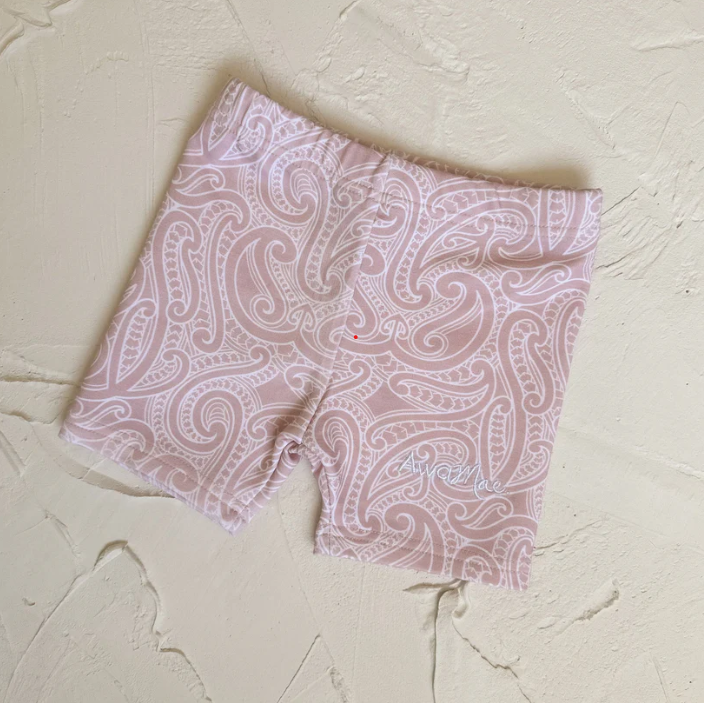 The Wolf Bike Shorts - Blush