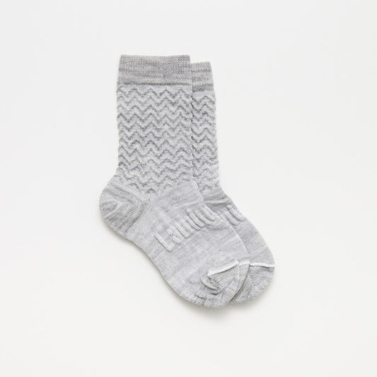 Merino Wool Crew Socks - Bunny